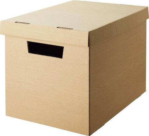 少し安っぽいセリアのウッドスタイル ボックス イメージ