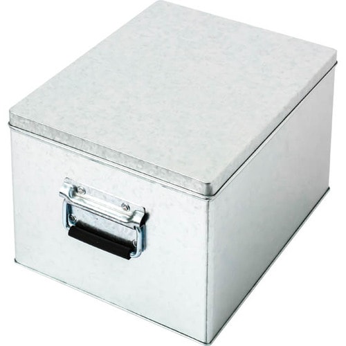 無印良品:トタンボックス・フタ式・大:無印:muji:収納
