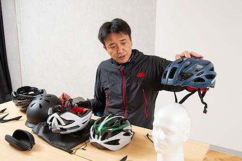ロードバイク用ヘルメットの選び方は？ ロードバイク用ヘルメットおすすめ イメージ