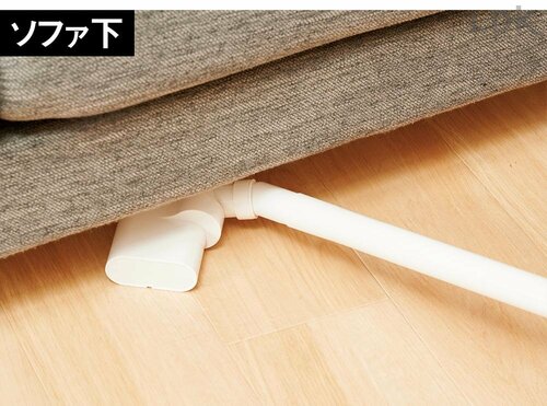 つくりはチープでもヘッドの動きはスムーズ スティック掃除機おすすめ イメージ2