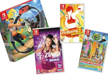 リングフィットだけじゃない！運動系ゲームソフトのおすすめ4選
