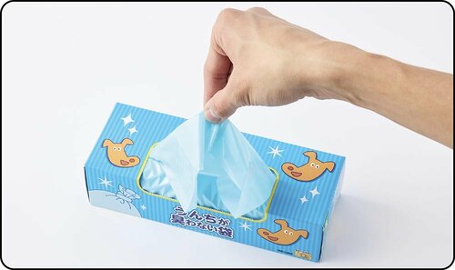 ポップアップ式で取り出しやすい！ 犬用エチケット袋おすすめ イメージ
