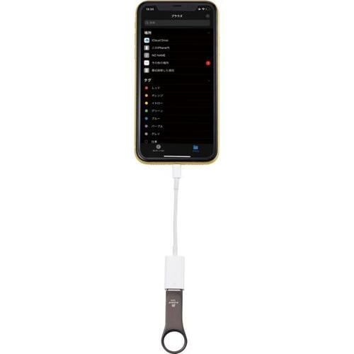 【裏ワザ】iOS13ならアダプタで通常のUSBメモリにコピーできます