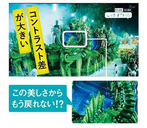 有機ELテレビのサイズは3種類のみです イメージ2