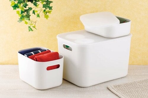 幅広いシーンで使える白収納の使い勝手が良すぎ イメージ2