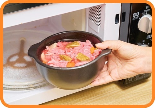 使いやすさ：炒め＆長〜く煮込む手間ゼロ！ 電子レンジ用調理ポットおすすめ イメージ2