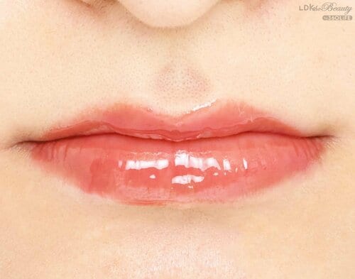 発色に差はあるもののどの唇にもなじんだ リップグロスおすすめ イメージ