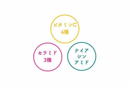 肌ケア成分をリッチに配合 イメージ