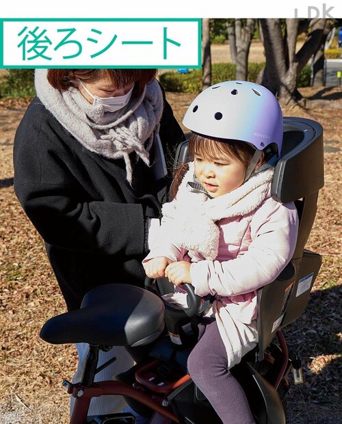 後ろシート LDKベストバイ電動アシスト自転車おすすめ イメージ