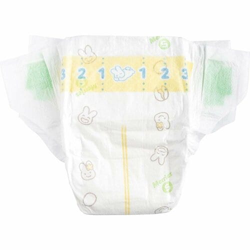 テープタイプ紙おむつおすすめ メリーズ ずっと肌さらエアスルー テープ Sサイズ 82枚 イメージ2