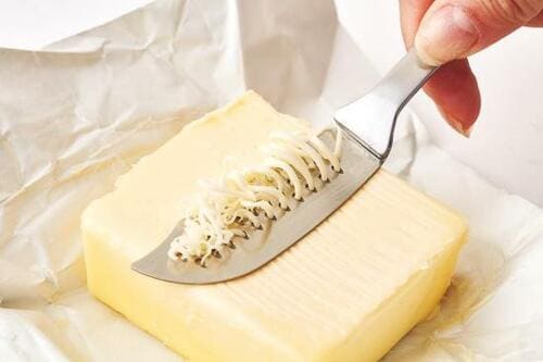 ポイント：スルスルとカンタンにバターが削れる イメージ