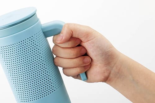 熱さを気にせず注げるフルカバーの「コーヒープレス コア」 イメージ3