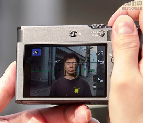 ただし、人物認識AFでピントを外すことも LUMIX DC-TX3おすすめ イメージ