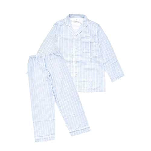 無印のおすすめメンズパジャマおすすめ 無印良品 紳士 脇に縫い目のない 二重ガーゼ 長袖パジャマ イメージ