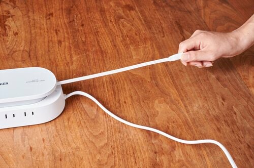 結果：巻取り式ケーブルが秀逸で充電能力も十分！ イメージ2