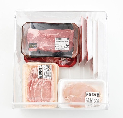 大パックの肉も余裕で全収納! イメージ2