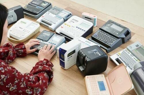 利便性が向上した「テプラ」思いのままにラベルが作れます イメージ