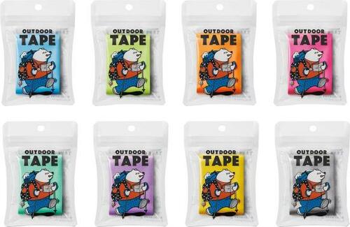かわいいチャック付きパッケージのヤマト「OUTDOORTAPE」 イメージ