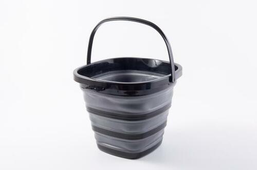 パール金属:折りたたみ式 バケツ 10L:バケツ