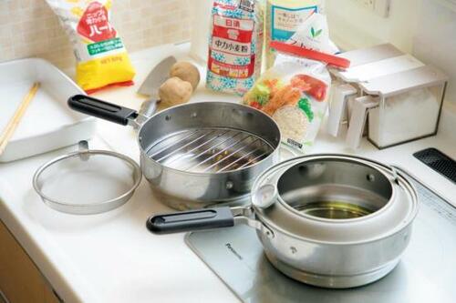 油を移すのが怖すぎる……安定感のない天ぷら鍋 イメージ