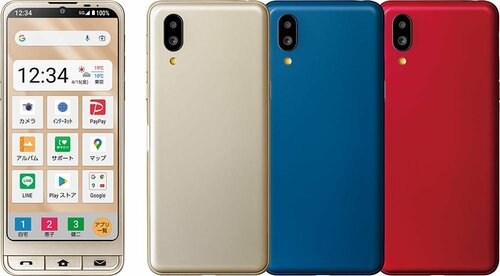 ボタンサイズがさらに大きくなり操作性がアップ シャープ「シンプルスマホ6」 イメージ