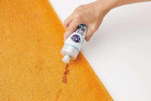 ステップ2：油汚れには食器洗剤をひとふり イメージ