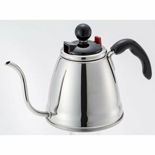 コーヒーポットおすすめ 貝印 グラシャス 笛吹きドリップケトル1.2L イメージ1