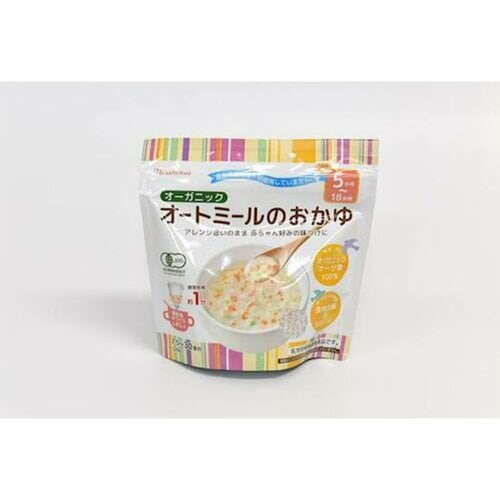 オートミールおすすめ 日本食品製造 オーガニックオートミールのおかゆ イメージ1