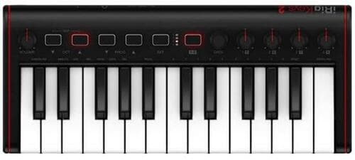 Pro版の1/2の大きさ IK Multimedia「iRig Keys 2 mini」 イメージ