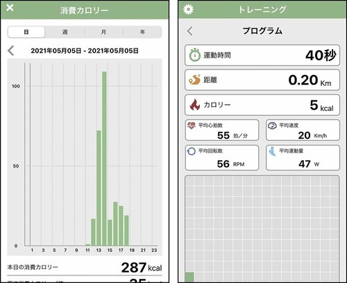 運動記録の振り返りでモチベアップ! イメージ2
