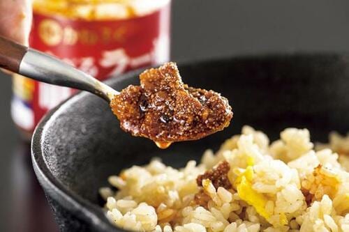 ラー油×明太子が濃厚で激ウマ!かねふくの食べるラー油 明太子 イメージ2