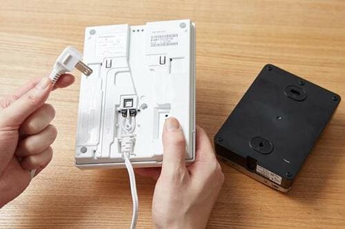 ポイント2：無線だから工事が不要 イメージ