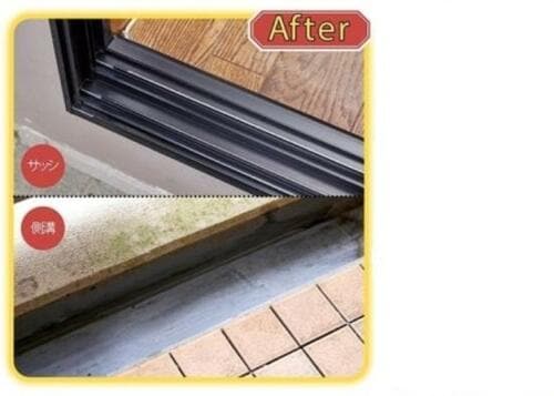 窓サッシ・ベランダ掃除は晴れた日がベスト 隙間掃除ブラシおすすめ イメージ2