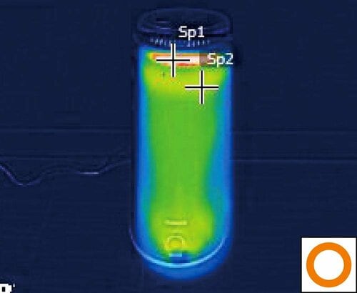 【表面温度】ふれると熱くなったのがわかる 寝室用加湿器おすすめ イメージ