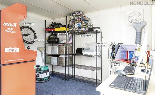 自分だけの仕事部屋が物置で作れちゃいます! イナバ物置「ナイソー/スタンダード SMK-75SN」おすすめ イメージ