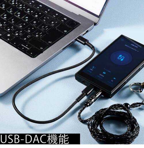 DACやBluetoothレシーバーなど機能面は完璧! EQも手軽に使える DAPおすすめ イメージ