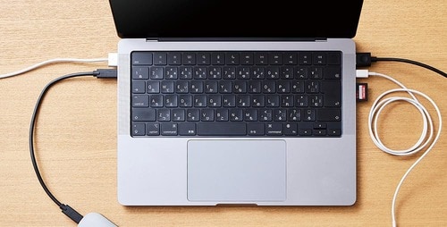 【接続ポート数】接続ポート数はモバイルとしては十分 ノートPCおすすめ イメージ