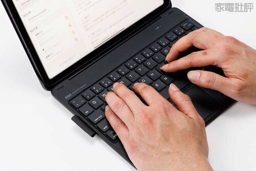 キータッチは軽い iPad用キーボードおすすめ イメージ