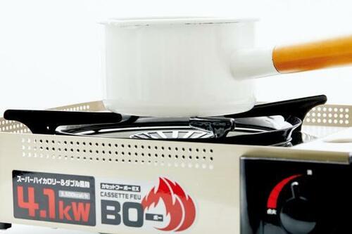 4分であっという間に煮立って 温度もキープ！ イメージ