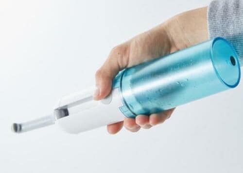 サイズ感をチェック 携帯ウォシュレットおすすめ イメージ