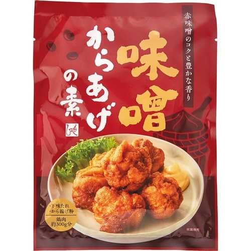 カルディおすすめ もへじ 味噌からあげの素 イメージ