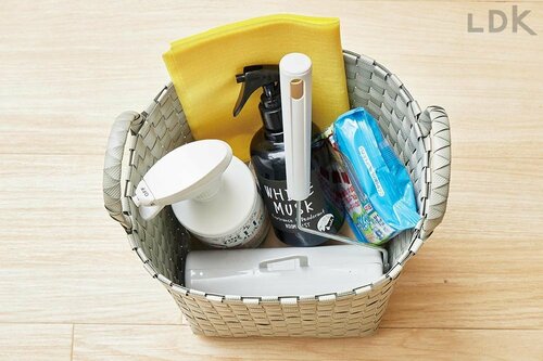 持ち運びしやすい 無印良品のバスケットおすすめ イメージ
