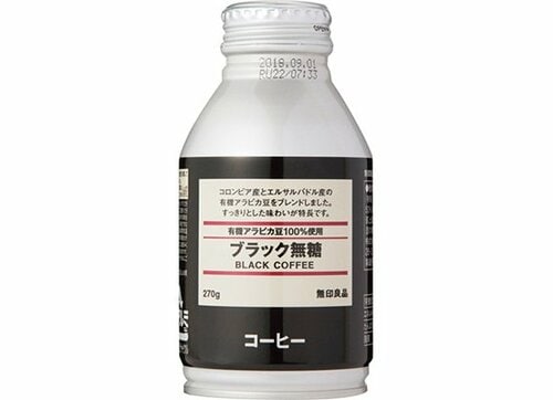 無印良品:有機アラビカ豆100％:ブラック無糖 