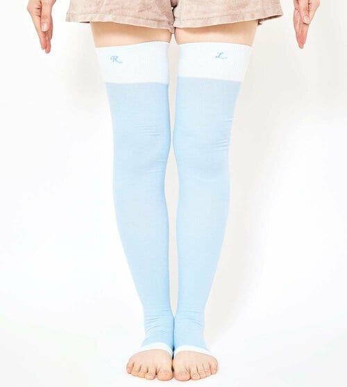 太ももまで圧がかかる 着圧ソックスおすすめ イメージ