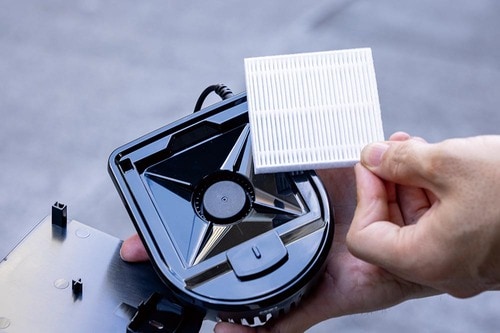 空気をキレイにして循環する槌屋ヤック 「UVエアクリーナー CD159」 イメージ2