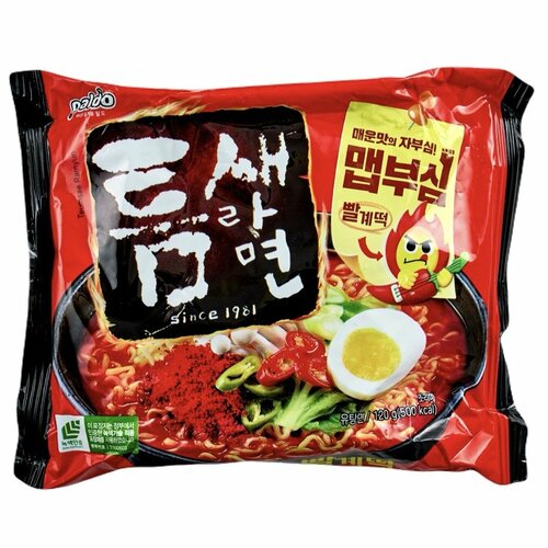韓国インスタントラーメンおすすめ Paldo トゥムセラーメン（激辛） イメージ