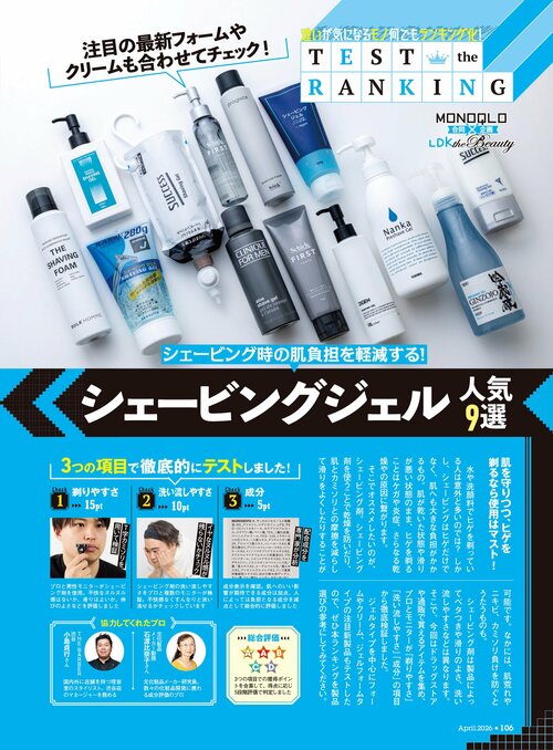剃りやすさは使い勝手は？ 3つの項目で徹底検証 シェービングジェルおすすめ イメージ