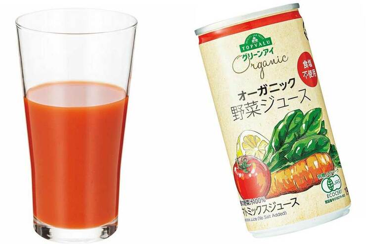 野菜ジュースのおすすめは「トップバリュ グリーンアイ」美味しくて糖質もカロリーも控えめのイメージ