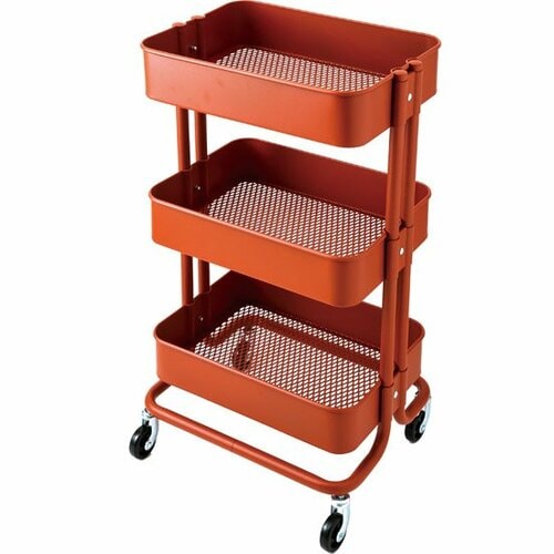 IKEA:RÅSKOG　ロースコグ・ワゴン:ワゴン収納