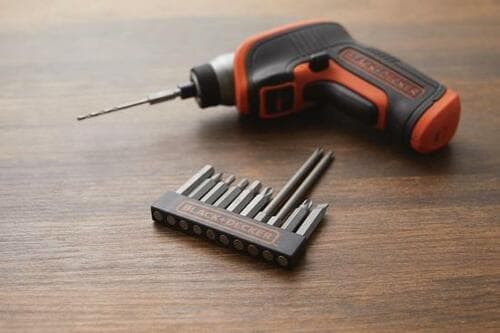 使い勝手最強!BLACK+DECKER「3.6Vコンパクトドライバー」 イメージ2